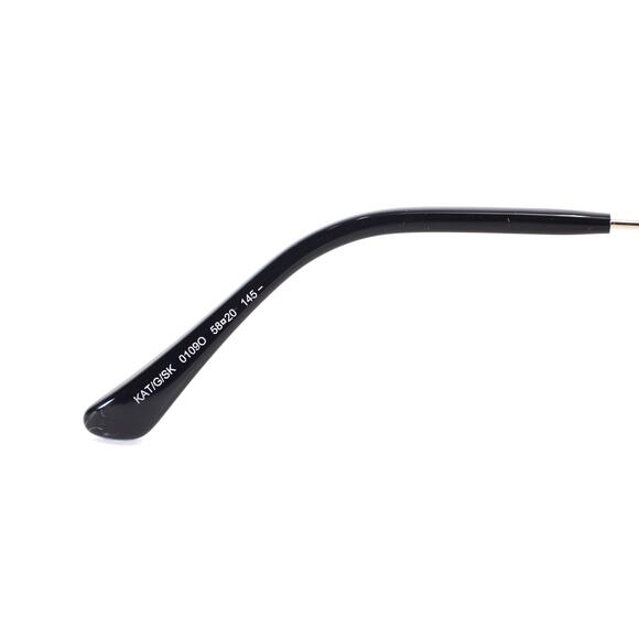 Jimmy Choo Round Metal Women’s Sunglasses – Palladium / Gray Gradient – NWT - Picture 5 of 11